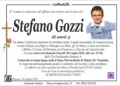 Manifesto funebre di Stefano Gozzi, 5 anni, Ragusa, 29 luglio 2026