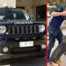 Auto dei carabinieri e cane antidroga al lavoro durante un controllo del territorio a Ispica