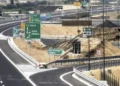 Svincolo autostradale della A18 Rosolini-Modica con cartelli verdi per Ispica, Pozzallo e Gela
