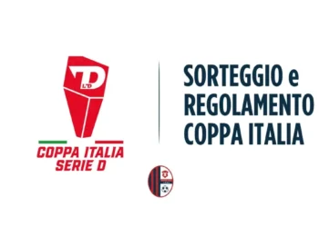 Logo della Coppa Italia Serie D LND affiancato dalla scritta "Sorteggio e Regolamento Coppa Italia" e stemma del Modica Calcio