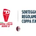 Logo della Coppa Italia Serie D LND affiancato dalla scritta "Sorteggio e Regolamento Coppa Italia" e stemma del Modica Calcio
