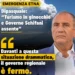 Nello Dipasquale su sfondo di nube di cenere vulcanica e un virgolettato del deputato