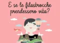 Illustrazione di un bambino che legge un libro da cui emergono montagne, alberi, un aereo e una mongolfiera, su sfondo rosa