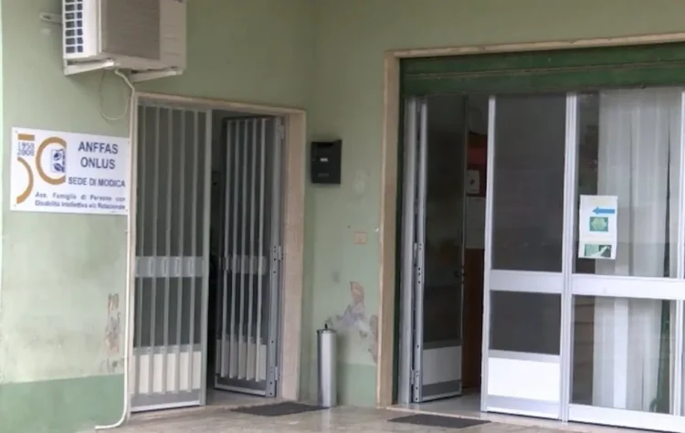 Ingresso della sede Anffas Onlus di Modica