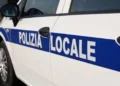 Auto di servizio della polizia locale