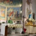 Reliquia del braccio di San Giovanni Battista durante la celebrazione nella chiesa di Marina di Ragusa