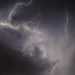 Fulmini durante un temporale estivo sull'area iblea