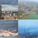 Quattro impianti di raffinazione del petrolio in Sicilia, tra ciminiere e complessi industriali sulla costa
