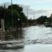 Allagamento in via del Laghetto a Modica, strada coperta dall'acqua dopo un forte acquazzone