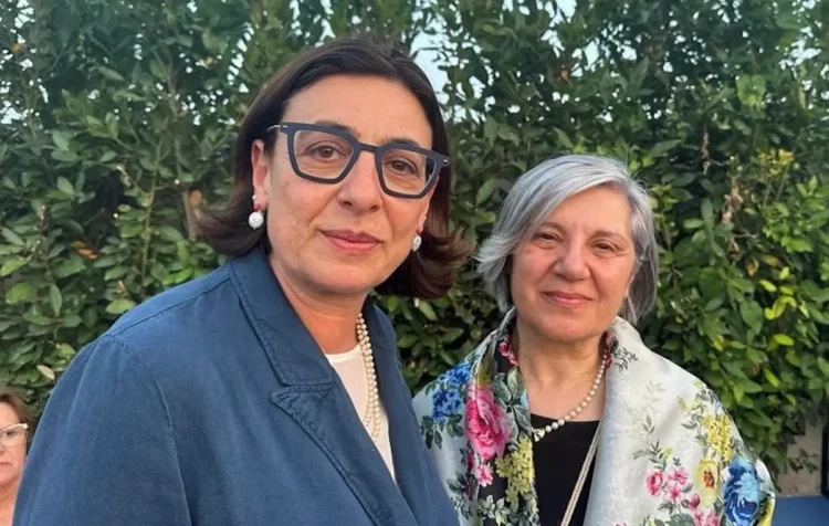 La sindaca di Modica Maria Monisteri Caschetto con l'assessore Concetta Spadaro
