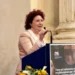 Mariacristina Tomaselli parla al microfono durante un convegno dell'Asp di Ragusa sui disturbi alimentari