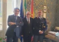 Nuovo dirigente del Commissariato di Vittoria con rappresentanti delle istituzioni a Palazzo Iacono