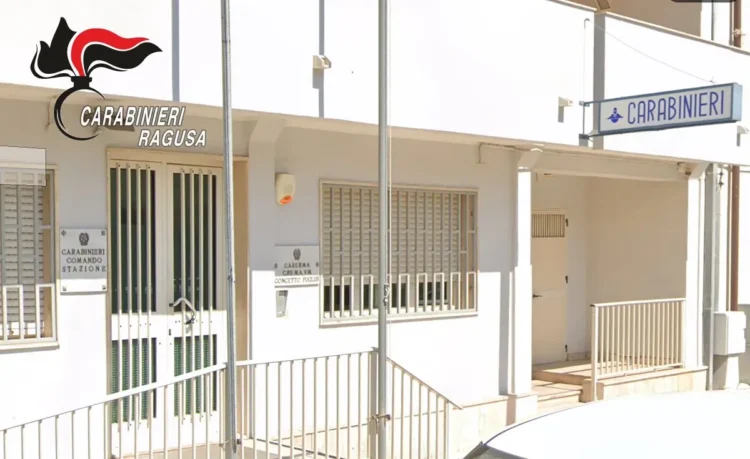 Facciata di una caserma dei Carabinieri
