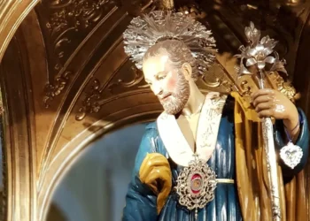 Simulacro di San Giuseppe nella chiesa Madre di Giarratana