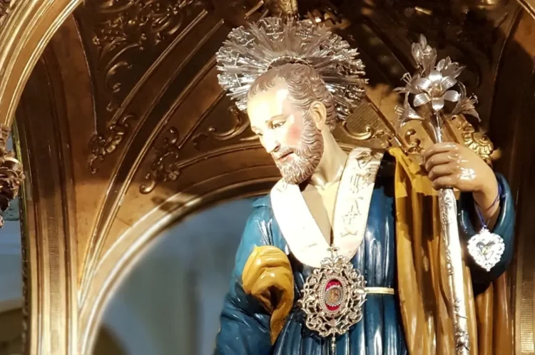 Simulacro di San Giuseppe nella chiesa Madre di Giarratana