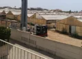 Gruppo elettrogeno a Gaddimeli, Marina di Ragusa, accanto alle serre