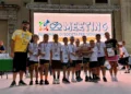 Gli atleti della Motyka Bike School Modica in premiazione al Meeting Regionale Giovanissimi di Catania