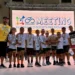 Gli atleti della Motyka Bike School Modica in premiazione al Meeting Regionale Giovanissimi di Catania