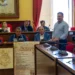 Presentazione della sagra della vendemmia di Pedalino nell'aula consiliare di Comiso