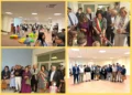 Scuola Mazzini a Comiso, bambini e adulti durante l’inaugurazione dell’edificio scolastico