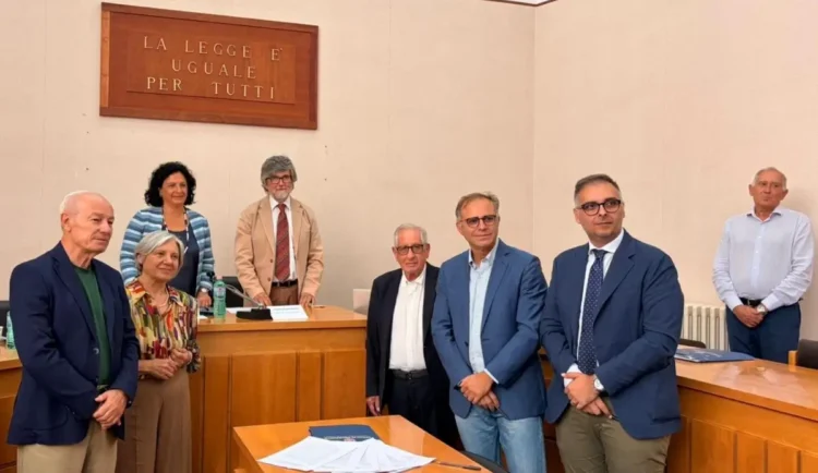 Rappresentanti istituzionali al Tribunale di Ragusa per il convegno sugli Uffici di Prossimità