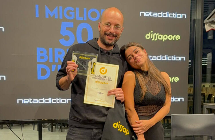 Il birrificio Yblon di Ragusa alla premiazione dei 50 migliori birrifici d’Italia 2026 di Dissapore