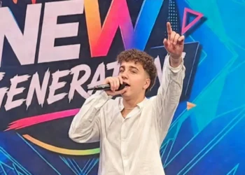 Da Ragusa a Roma Martin Barone, 15 anni, negli studi Gold TV per New Generations